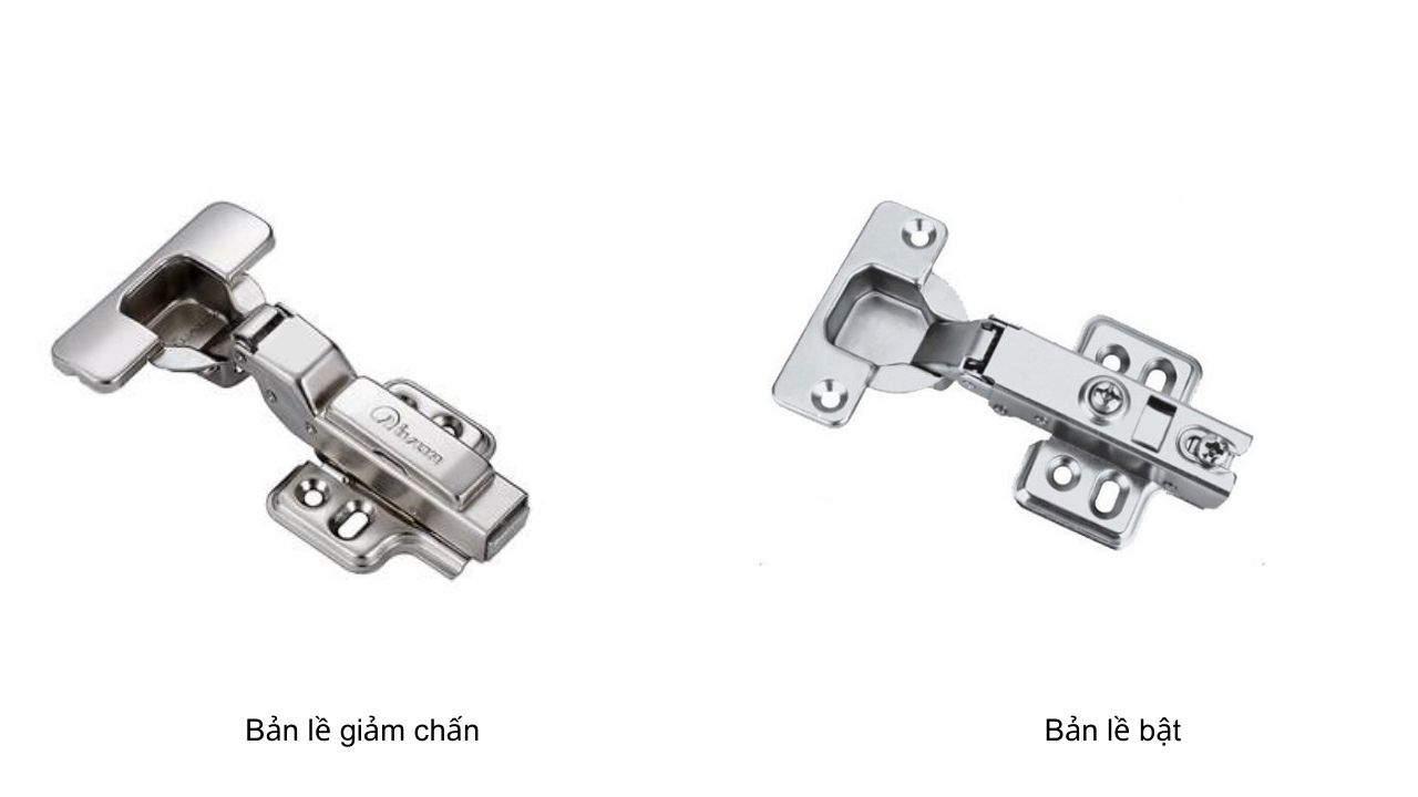 Phân loại bản lề tủ theo cơ chế hoạt động Phân loại bản lề tủ theo cơ chế hoạt động