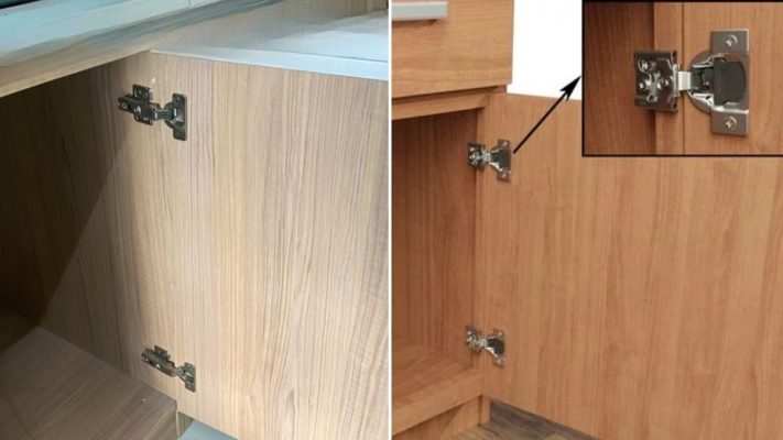 Ứng dụng bản lề tủ