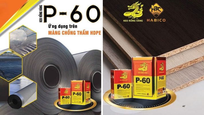 Ứng dụng của keo Rồng Vàng P60