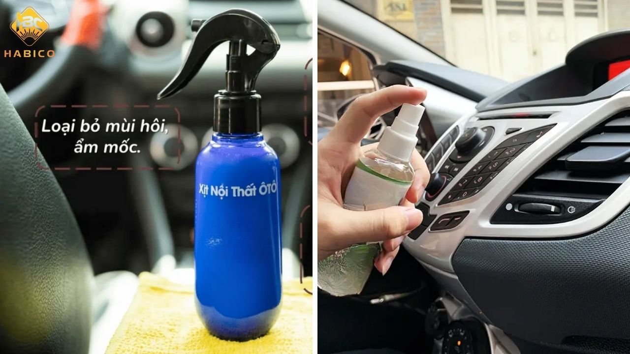 Xịt khử mùi xe ô tô chuyên dụng Xịt khử mùi xe ô tô chuyên dụng