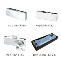 Bộ bản lề sàn VVP FC34 15 Chính hãng