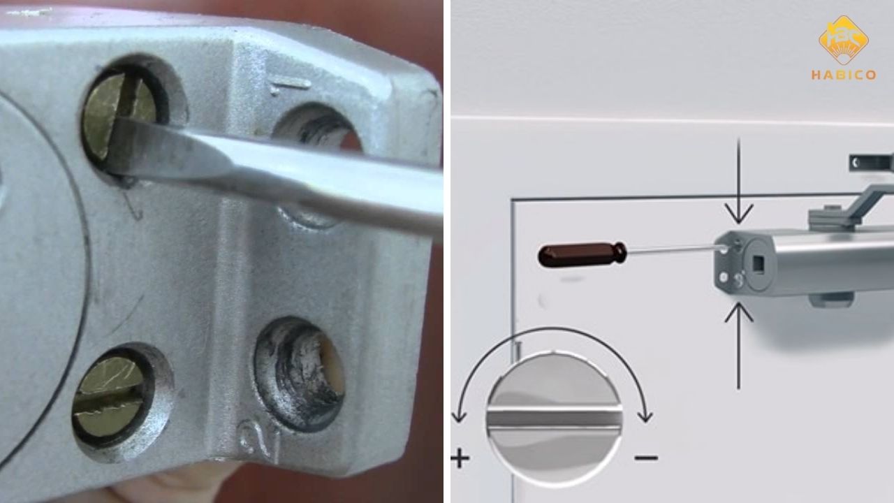 Cách Chỉnh Tay Co Thủy Lực Hafele Cách Chỉnh Tay Co Thủy Lực Hafele