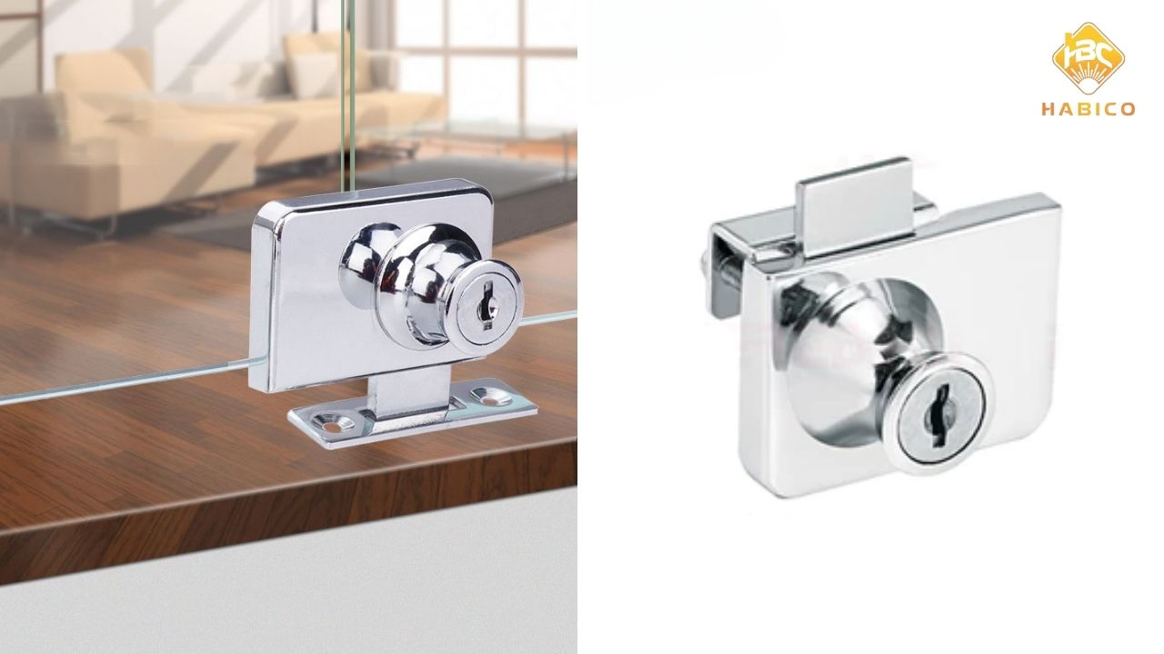 Chọn ổ khóa cho tủ kính 2 cánh Chọn ổ khóa cho tủ kính 2 cánh