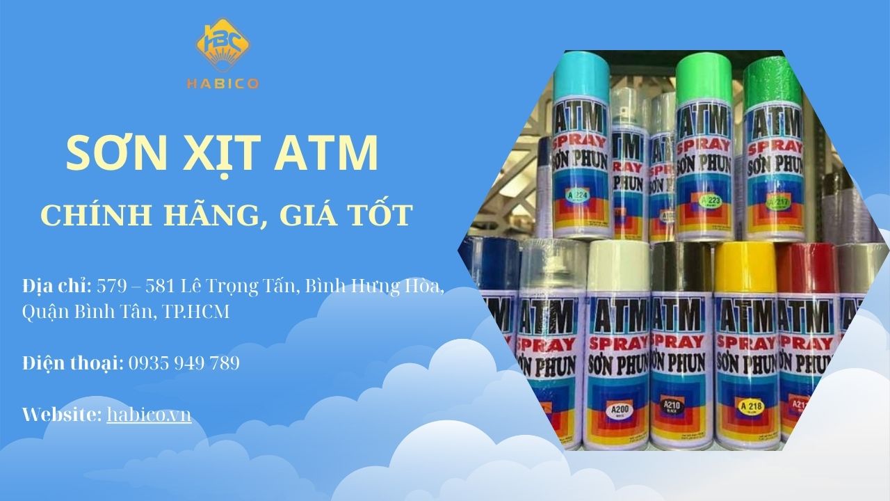 Giới thiệu sơn xịt ATM Giới thiệu sơn xịt ATM