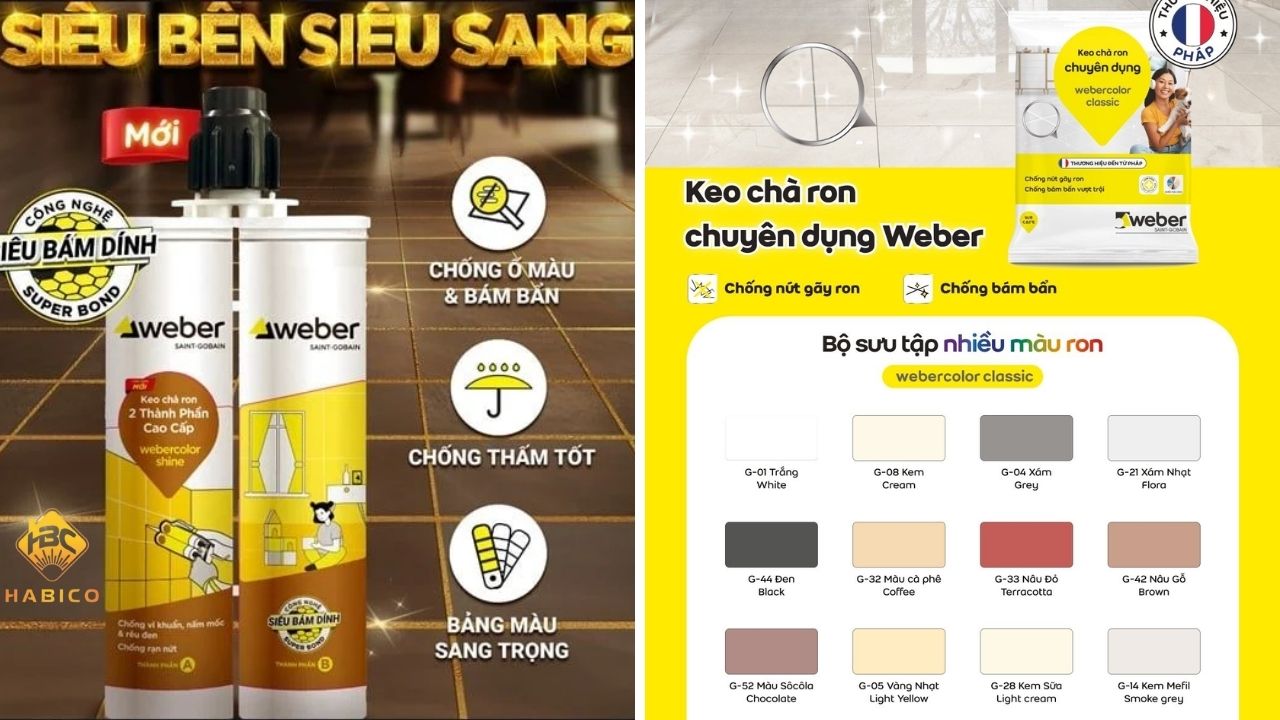 Keo chà ron Weber Keo chà ron Weber