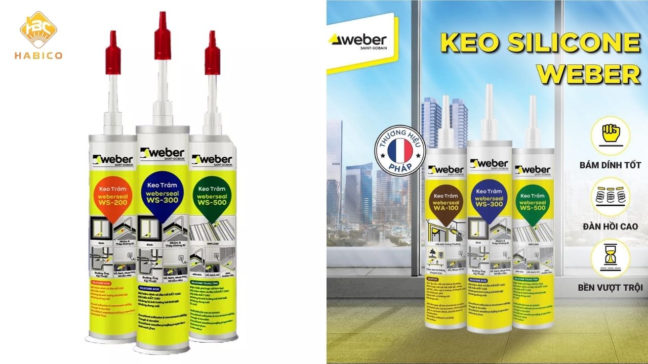 Keo trám Weber Keo trám Weber