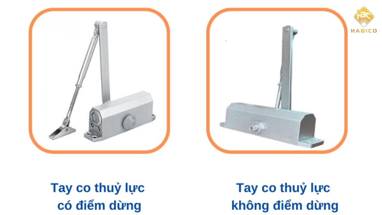 Phân loại tay co thủy lực âm cửa phổ biến hiện nay Phân loại tay co thủy lực âm cửa phổ biến hiện nay