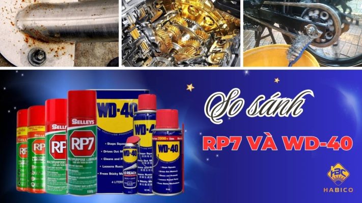 So Sánh Tính Năng Của WD-40 và RP7