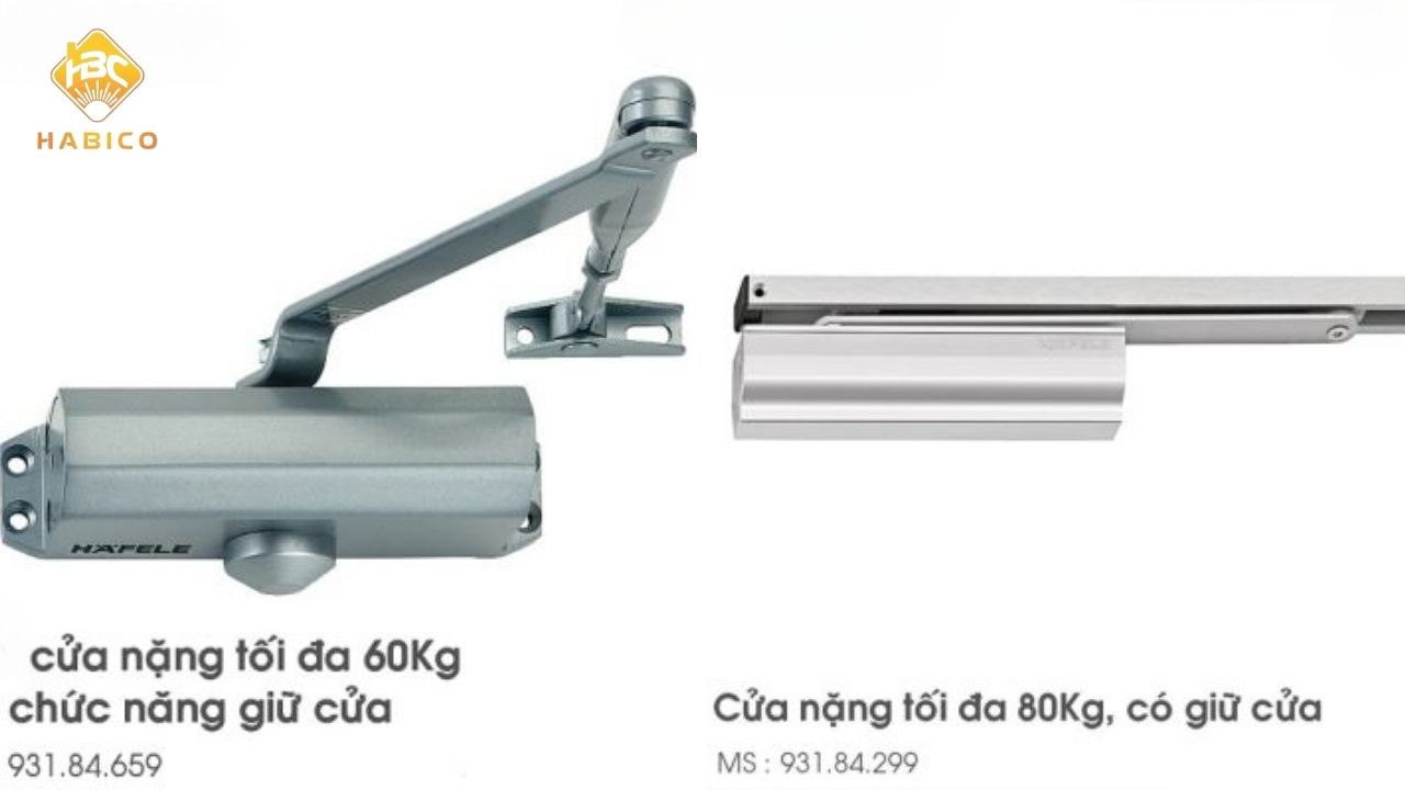 Tay Đẩy Hơi Có Điểm Dừng Hafele Tay Đẩy Hơi Có Điểm Dừng Hafele