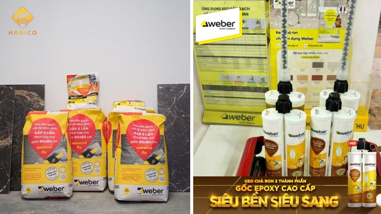 Tổng quan về keo Weber Tổng quan về keo Weber