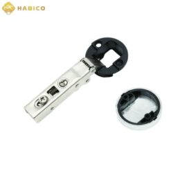 Bản lề cài giảm chấn cho cửa kính 105 độ Trùm nửa Imundex 7172106