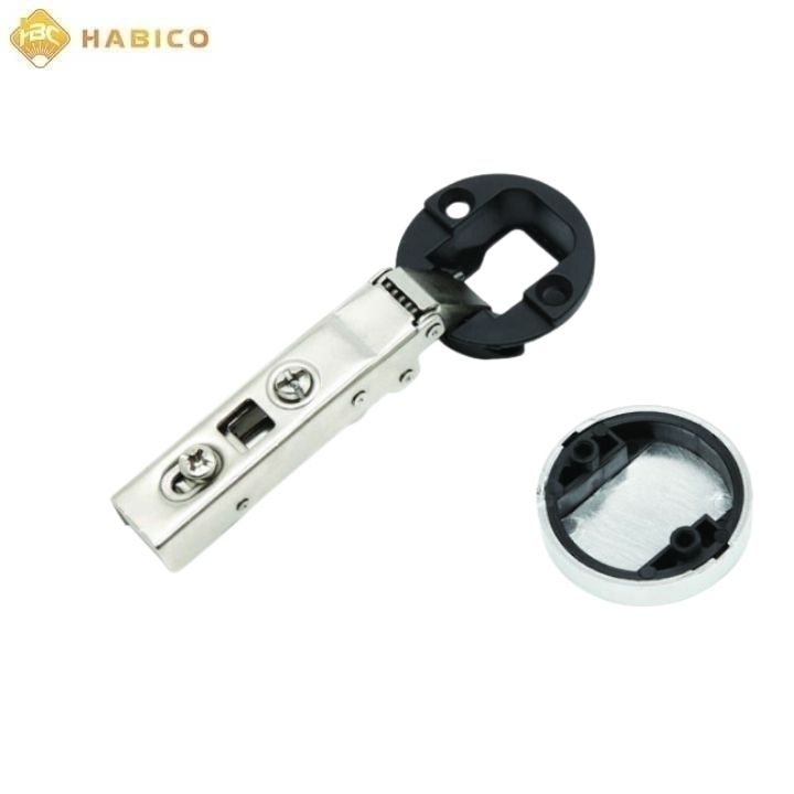 Bản lề cài giảm chấn cho cửa kính 105 độ Trùm nửa Imundex 7172106 Bản lề cài giảm chấn cho cửa kính 105 độ Trùm nửa Imundex 7172106