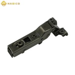 Bản lề cài giảm chấn thép cho khung nhôm 105 độ Trùm nửa Imundex 7172108