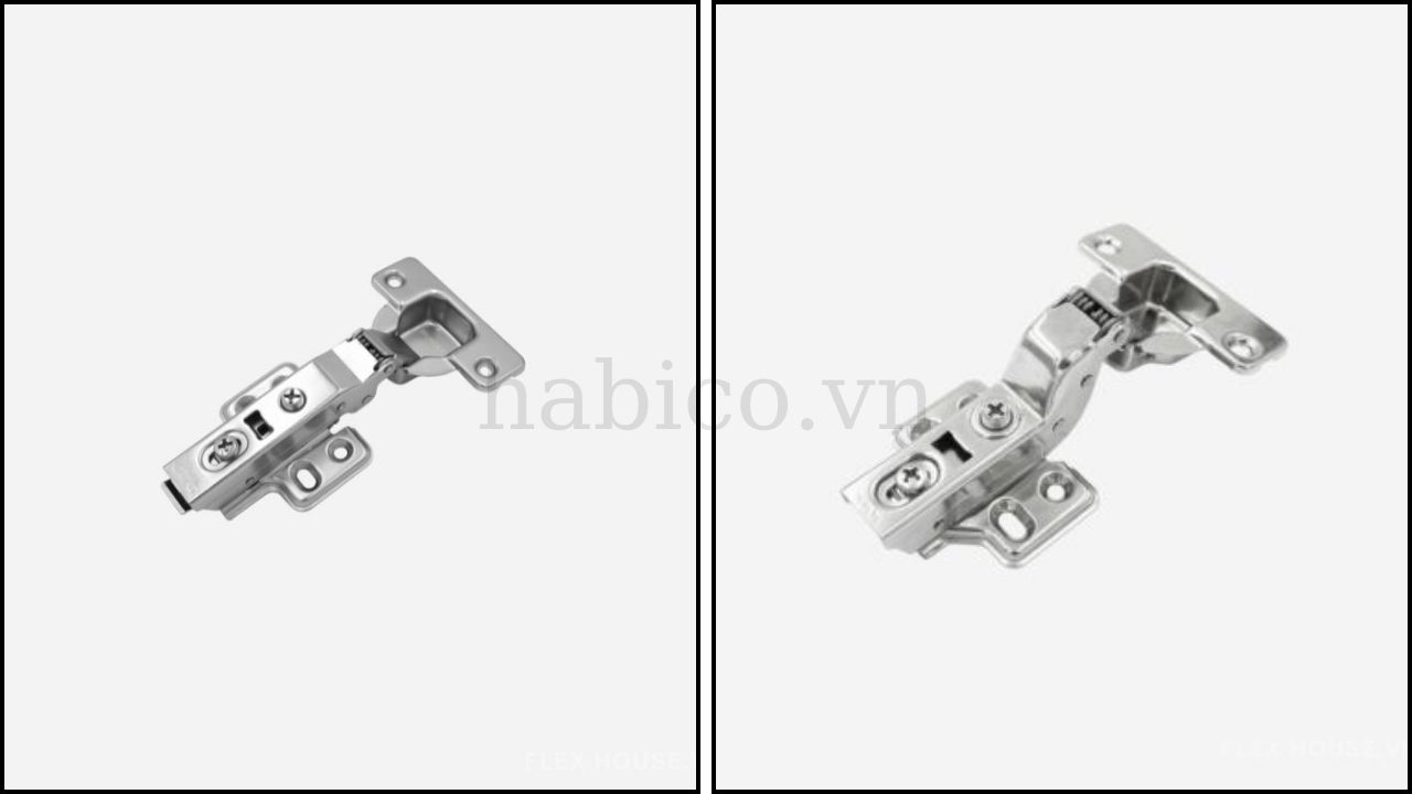 Bản lề giảm chấn Imundex đế liền