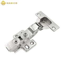 Bản lề thép mạ Niken lắp cài giảm chấn Gỗ dày đến 28mm Trùm nửa Imundex 7172119