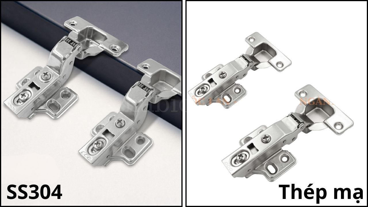 Phân Loại Bản Lề Imundex Theo Chất Liệu